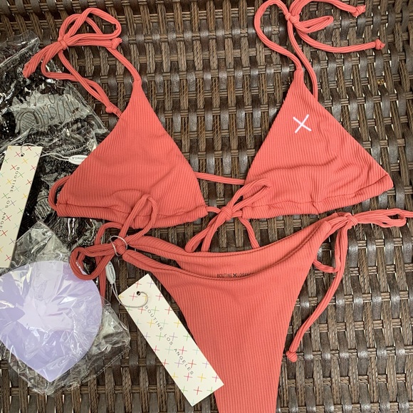 Boutine LA Other - Boutinela Ribbed String Tie SET